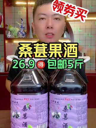 #纯天然无添加 #桑葚酒 #果酒 #微醺