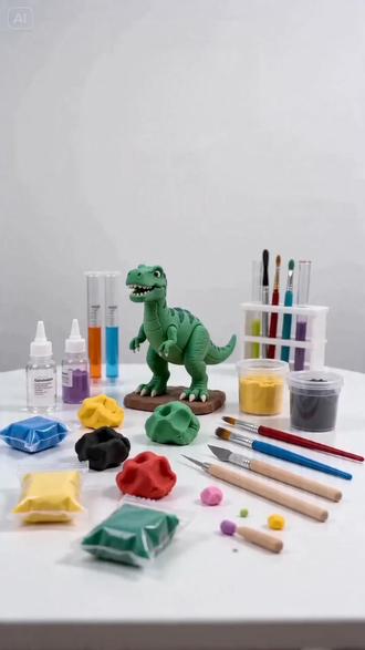 教科版科学二年级下册 探秘恐龙 6 制作恐龙模型