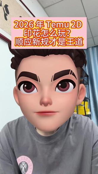 2026 年 Temu 2D 印花怎么玩?顺应新规才是王道#temu #temu运营 #temu半托管