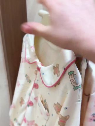 #儿童睡衣#儿童卡通睡衣#儿童家居服 【嘿甜心】儿童春秋可爱卡通舒适精梳磨毛棉亲子家居服套装Z-26550