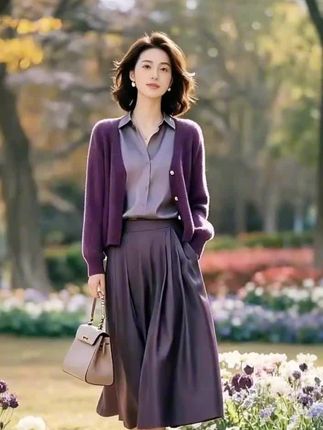 #优雅气质 #减龄显瘦穿搭 #出游穿搭 #穿出自信穿出美丽 #减龄气质