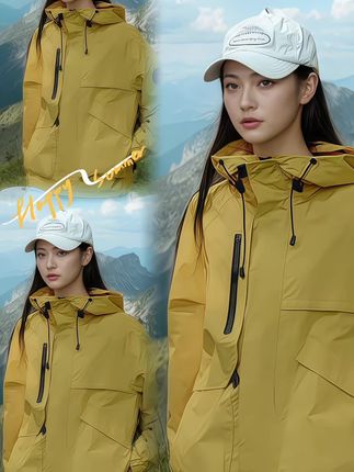 一眼就心动#冲锋衣 #户外穿搭 #秋冬穿搭 #出游穿搭 #高级感穿搭