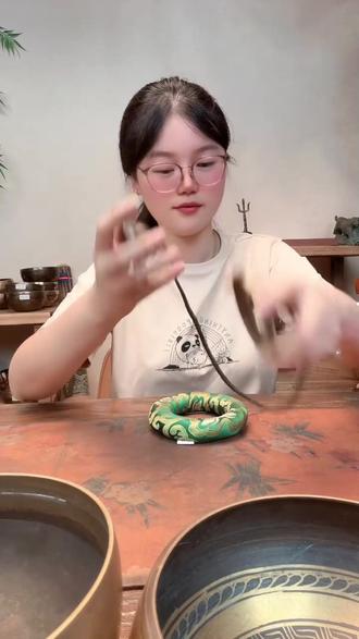 手工纯铜铃铛!冥想瑜伽时听太治愈啦