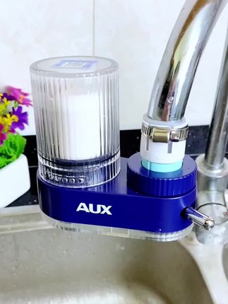 奥克斯净水器水龙头过滤器家用厨房自来水通用净化水质前置过滤器#净水器#净水器过滤水龙头 #好物分享#居家好物