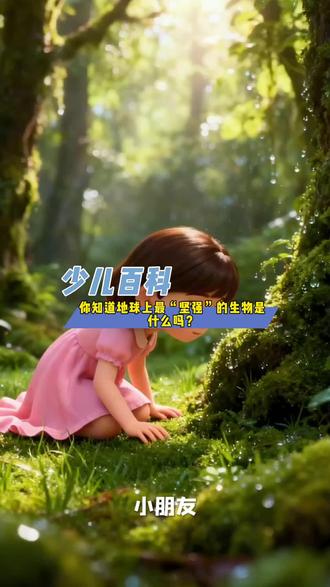 第95集|少儿百科《你知道地球上最“坚强”的生物是什么吗?》#科普 #儿童动画 #涨知识 #冷知识 #儿童百科