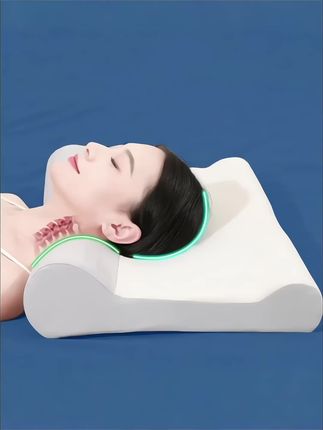 枕头记忆枕颈椎枕侧睡人体工学睡眠枕慢回弹成人家用 #护颈枕 #枕头 #保护颈椎 #枕芯 #好睡眠