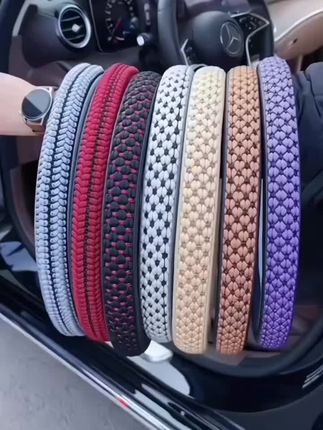 #好物推荐 汽车方向盘套冬季四季把套冰丝防滑英朗宝来朗逸速腾捷达帕萨特#方向盘套 #四季通用 #防滑 #冰丝