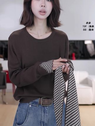 #休闲穿搭 #ootd穿搭 #毛衣 #秋冬穿搭 #简约休闲风