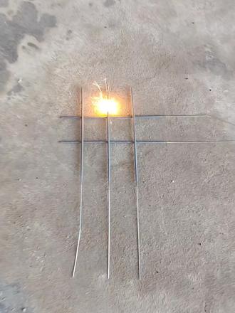 #仙女棒烟花 爱心玩法,弄了四五次才成