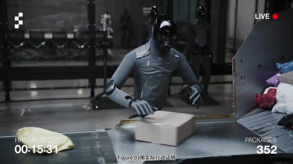 8小时不停歇!Figure 03人形机器人全自主仓库实测