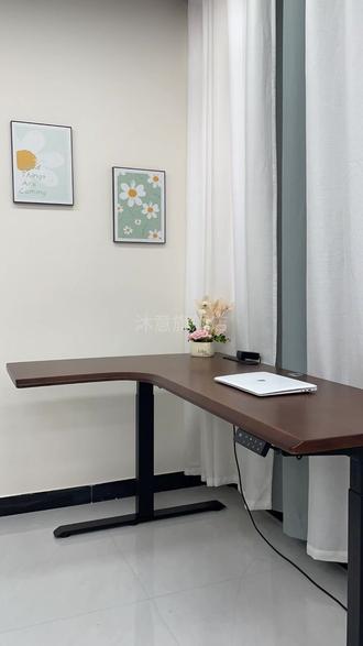 天呐,这款转角升降桌,不买太亏了,这么实用,主要自由升降高度 #升降桌 #电脑桌 #电竞桌 #学习桌 #书桌