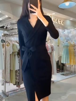 #高级感气质连衣裙,减龄洋气,显瘦显气质,时尚潮流女人味穿搭,高端大气