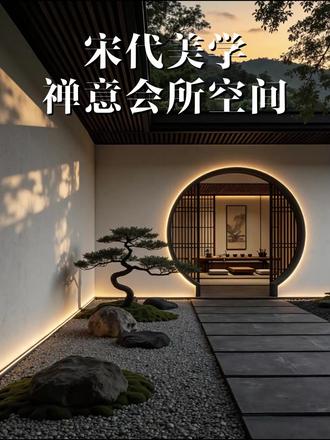 宋式美学禅意会所空间,老祖宗审美太绝了 #宋式美学 #国风 #会所设计 #商业空间设计 #设计案例分享 @DOU+小助手 @DOU+上热门