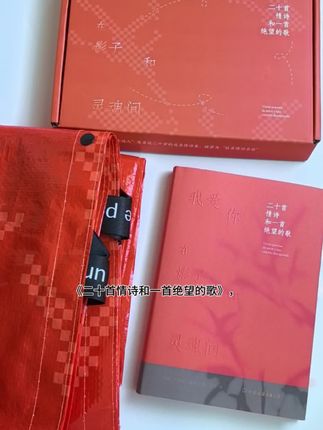 聂鲁达的《二十首情诗和一首绝望的歌》,这个冬天的表白神器,送编织袋。#好书分享 #情诗 #表白
