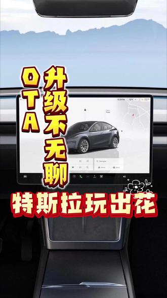 特斯拉OTA升级,把我笑癫了 #特斯拉 #特斯拉ota #特斯拉车主 #特斯拉安全