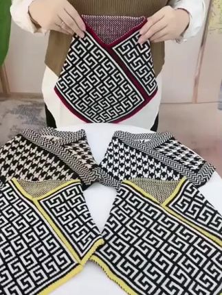 #三角巾围巾围脖