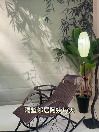 怎么躺都舒服的藤摇椅!#藤椅 #纯手工 #椅子 #好东西一起分享