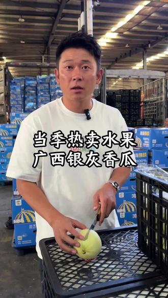 广西银灰香瓜,现摘现发,原汁原味的自然甜
脆嫩无渣,应季水果清甜解腻。#老三果业邱国江 #水果批发市场 #华东城水果市场
