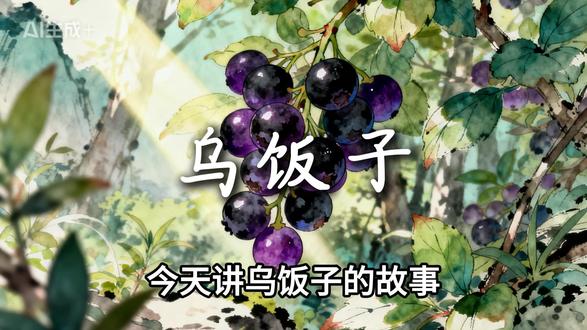 不起眼南烛子,竟是养生宝 #中医智慧养生 #中草药材 #听故事学中药文化 #新人创作者激励计划 #AI创作短板视频 @抖音小助手