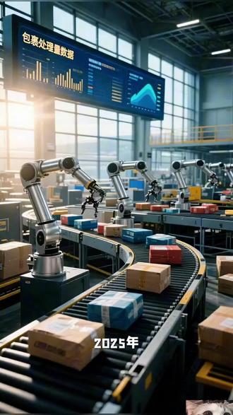 我国快递年业务量创新纪录