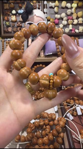 猴头核桃手串这样玩,盘出润亮包浆!