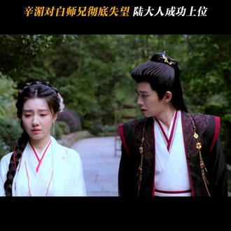 辛媚对白师兄彻底失望 陆大人成功上位#佳偶天成 #任嘉伦 #王鹤润 #肖顺尧
