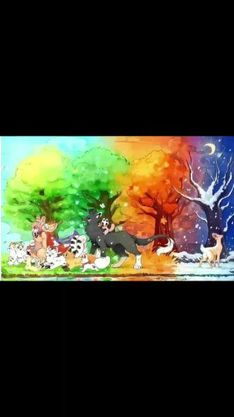 我用#海绵音乐 创作了《四季麟语(有兽焉·四季插画印象曲)》,快来听听!