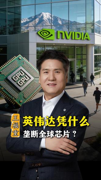 英伟达凭什么。垄断全球芯片 #英伟达 #芯片 #AI