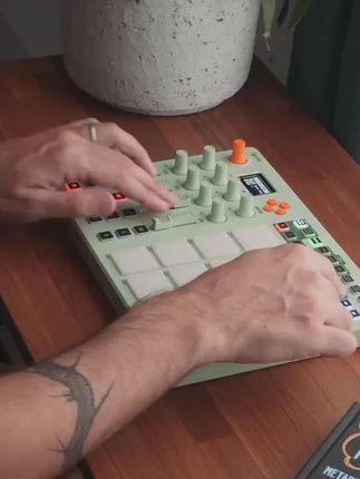 这个打击垫……太敏感了吧!森林岛TempoPAD C16#打击板 #乐器 #midi #midi键盘