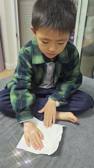 跟大家分享折纸飞镖🎯#折纸教程 #折纸