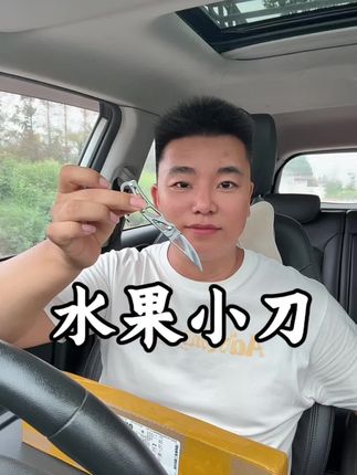 水果小刀、户外迷你折叠小刀不锈钢多功能钥匙刀随身便携水果刀家用全钢小刀#水果小刀