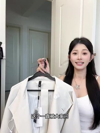#韩系风衣外套#秋季穿搭#新款分享