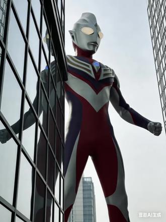 巨物奥特曼ai口令p图制作教程来啦#umoc #迪迦奥特曼 #奥特曼oc #豆包ai #豆包P图已经nextlevel了