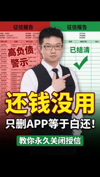 还完网贷就没事了?大错特错!不做这最后一步,你的征信永远是花 #网贷还清 #关闭授信额度 #征信报告 #个人征信 #武汉助贷