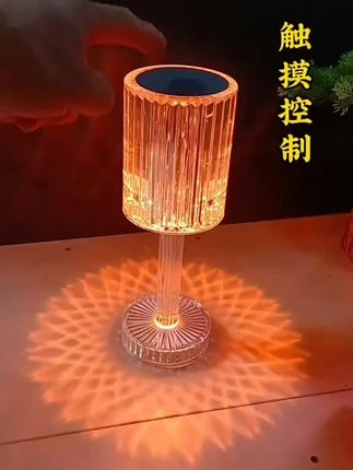 #水晶光影小夜灯#光影小夜灯#感应小夜灯