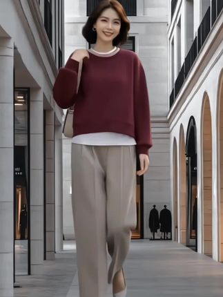 #春秋新款 #休闲百搭 #洋气减龄 #优雅气质 #高端大气
