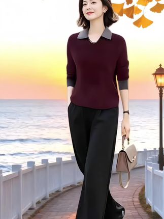 #秋季穿搭 #强烈推荐 #洋气减龄 #穿出自信穿出美丽 #谁穿谁好看