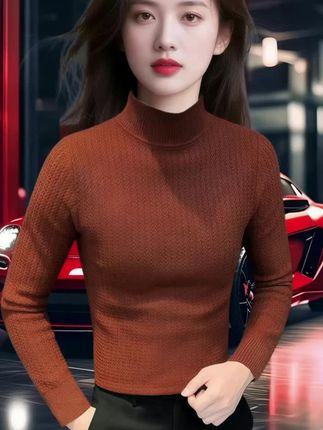 秋冬男士高领针织衫,质感穿搭的流量密码!   谁懂啊!这件焦糖棕高领针织衫一穿,直接把“型男质感”焊在身上!   立体纹理织法,不是普通毛衣的单调感,细看全是精致小心机,贴身穿柔软不扎,秋冬单穿显贵,内搭衬得外套都高级了几个度!   高领设计防风又显脸小,修身版型把身材线条衬得恰到好处,配黑裤是轻熟男友风,搭牛仔又能走休闲潮男路线,一衣多搭,秋冬衣柜缺它不可!   现在入手,让你在人群里靠质感“杀”出重围,这波穿搭上分神器,不冲等啥?#早秋穿搭三分钟出门不是梦 #单穿内搭都好看  #潮男必备#面料柔软舒适  #高级感穿搭 @抖加🔥上热门🔥dou+🔥热点宝