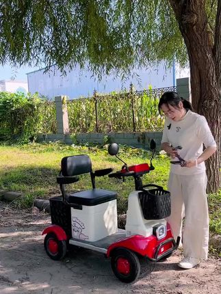 单人代步神器小巴士四轮车Q80#老年代步车 #电动四轮车