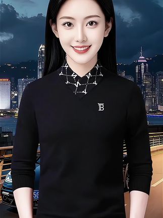 #秋冬新款 #针织衫 #打底衫 #穿出你的时尚你的感觉 #轻奢男装 ~