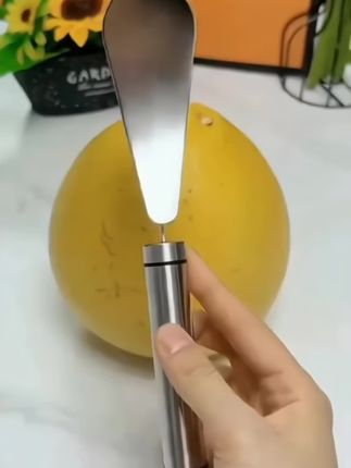 #剥皮器  不锈钢开柚器 #实用工具 橙子剥皮器 省力不伤指甲 方便又实用 #橙子剥皮器 #柚子剥皮工具