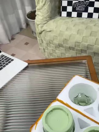 家用必备!时尚玻璃储藏密封罐,可存放食杂粮、干果等#玻璃储物罐