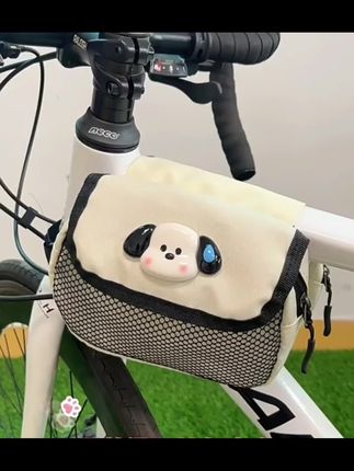 FAVMARTHA自行车挂包前梁包多功能手机收纳可爱卡通山地公路车车