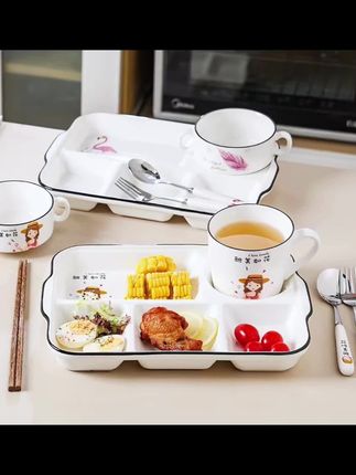 #颜值餐具 #陶瓷餐具 #分餐盘