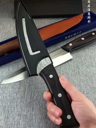 #屠宰刀 #分割刀 #手工锻打 #超便宜超划算 #在抖音入手的好东西