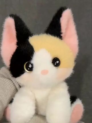 #仿真猫咪玩偶桌伴娃娃学习搭子毛绒玩具猫猫公仔儿童生日礼物女生