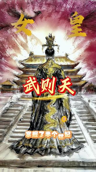 古今第一女帝!男子拥有的力量,女子亦可拥有!#武则天#唐朝#历史#武媚娘#女性