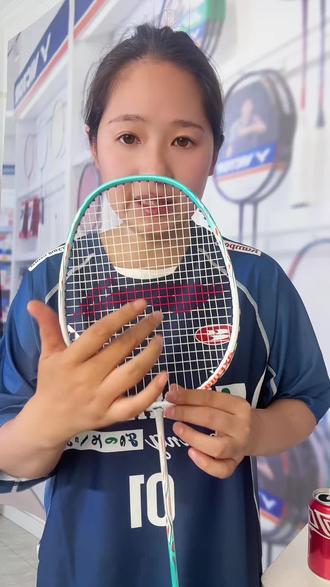 李宁雷霆9单拍双拍他都有#羽毛球拍