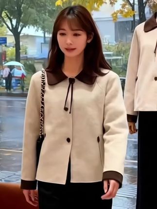 毛呢小香风外套#秋季日常实用穿搭思路分享#轻松摆脱路人感的韩系穿搭#秋冬穿搭新鲜感在线#早秋穿搭