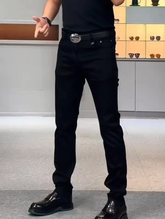 #黑色牛仔裤男款 #男士款黑色牛仔裤#时尚潮流#高级感穿搭 #谁穿谁好看不分年龄段